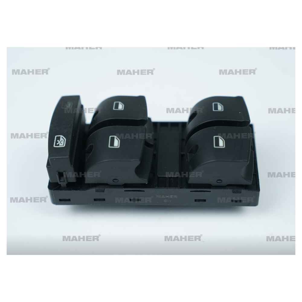 A4 05-08 Dörtlu Cam Açma Düğme - MHR-15882 - 8E0959851B 