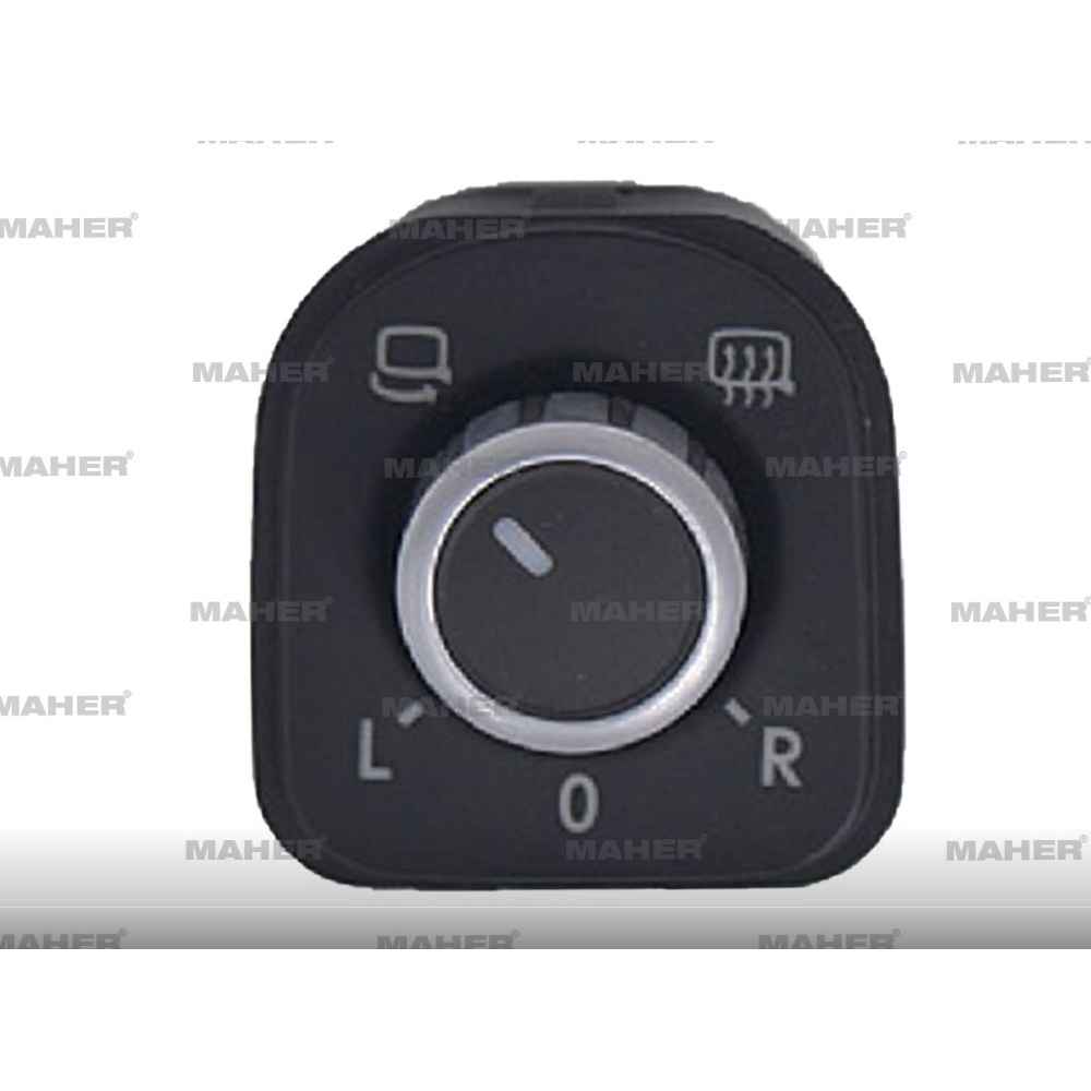 Golf6 Passat Cc Tiguan 10-13 Katlanir Kromlu Ayna Ayar Düğmesi - MHR-15909 - 5K0959565 