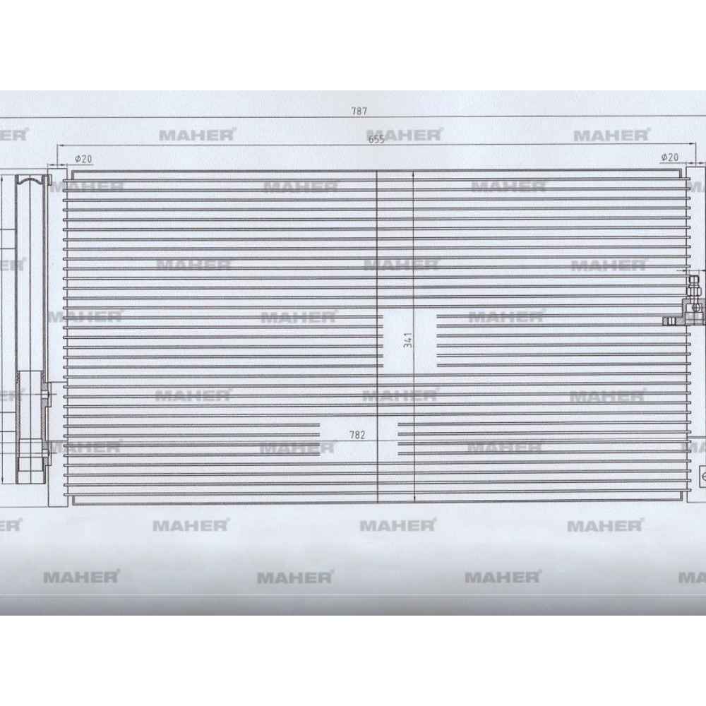 A6 11-15 1.8 Klima Radyatör - MHR-19006 - 4G0260403A 