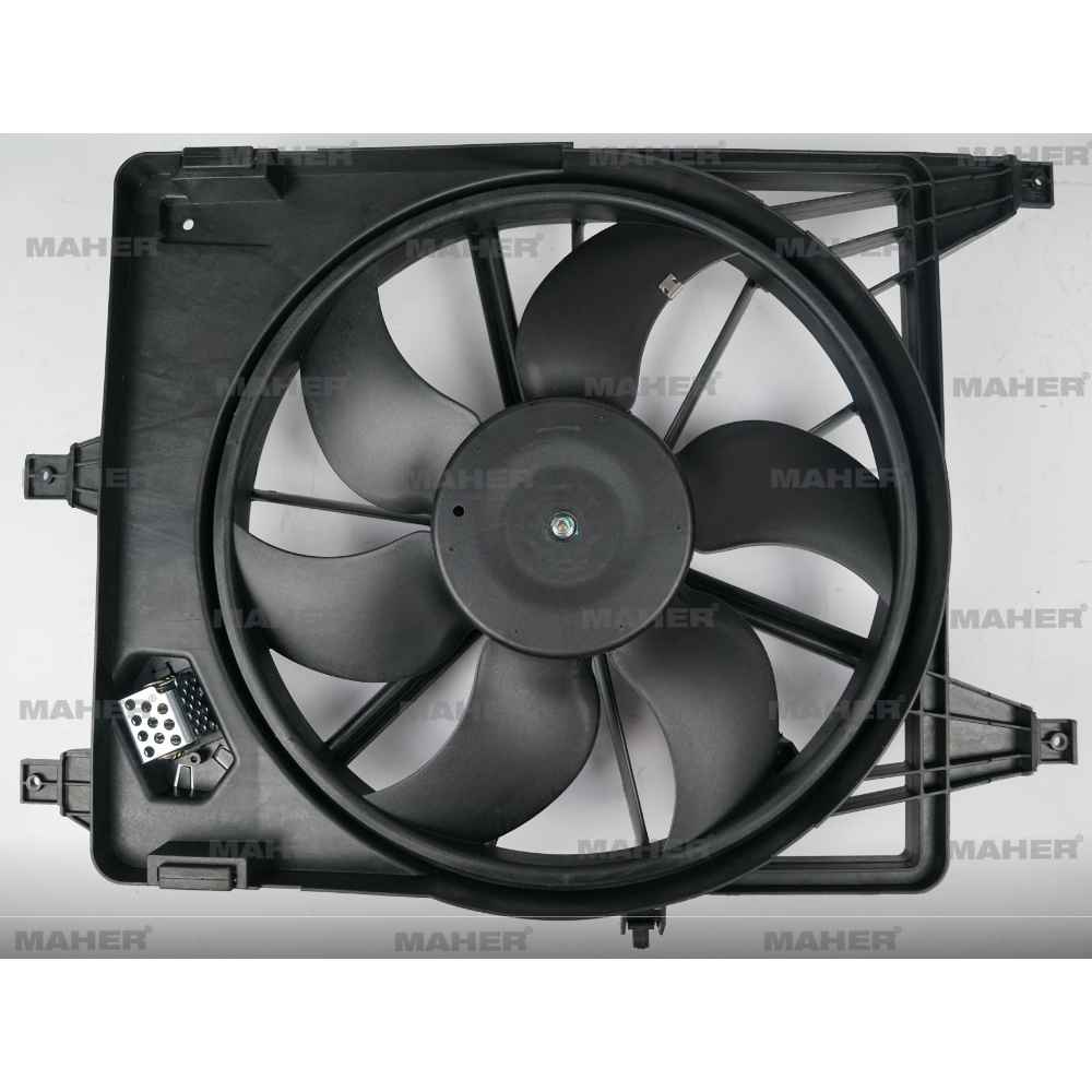 Logan 04-12 Sandero 08-13 1.4-1.6 16V Davlumbazli Rezistansli Fan Radyatör - MHR-19187 