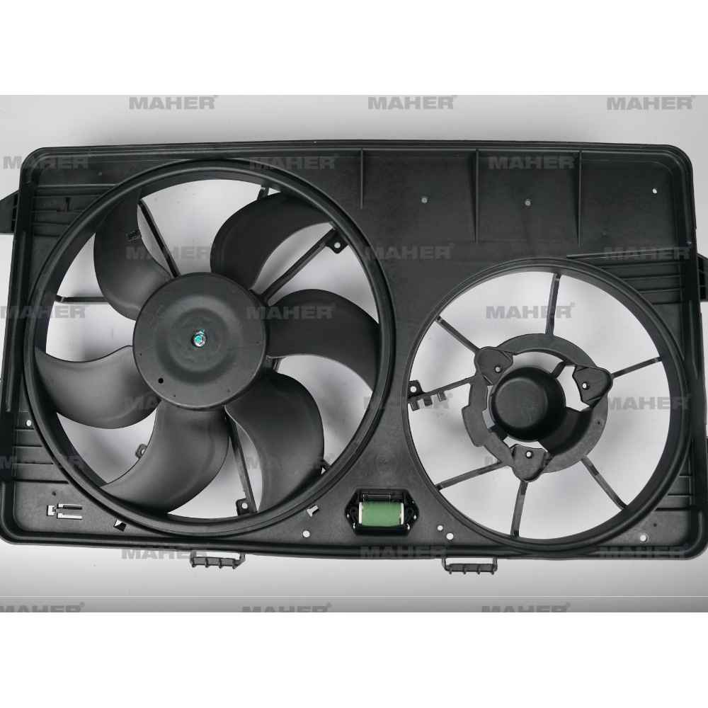 Transıt Connect 02-13 Davlumbazlı Tek Motor Fan Radyatör - MHR-19218 - 4T168C607KC 