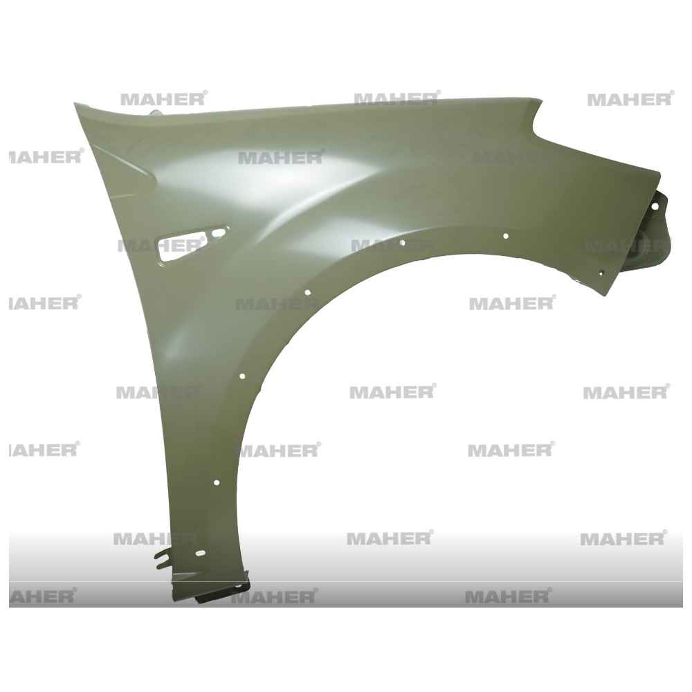 Sandero Stepway 08-10 Dodi̇Kli̇ Ön Sağ Sinyal Delikli Si̇Myi̇ Çamurluk - 631005695R MHR-19618 