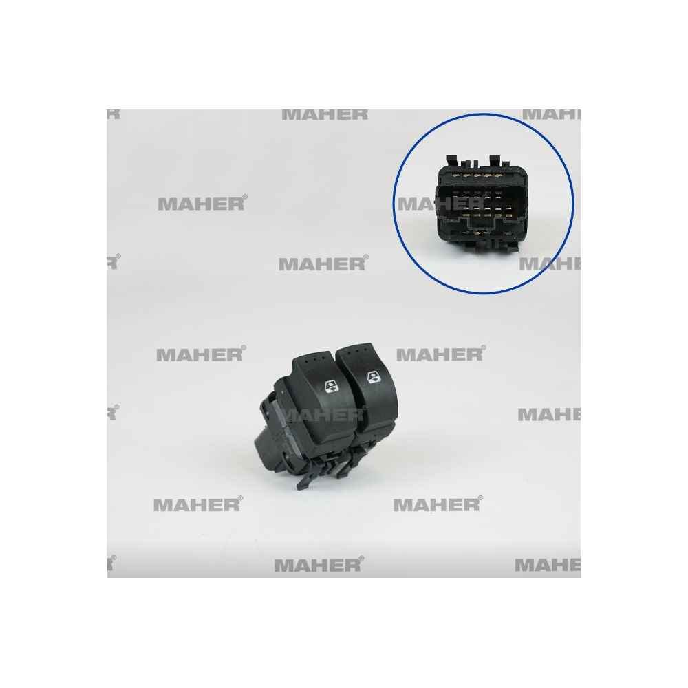 Kangoo Master Çiftli Sol Düğme Cam Açma - MHR-26560 - 8200476806 