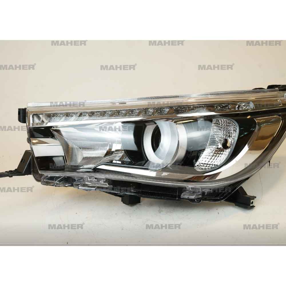 Hilux 16-18 Hi-Cruiser Ledli Elektrikli Sol Far - MHR-29397 - 81150-0K730 