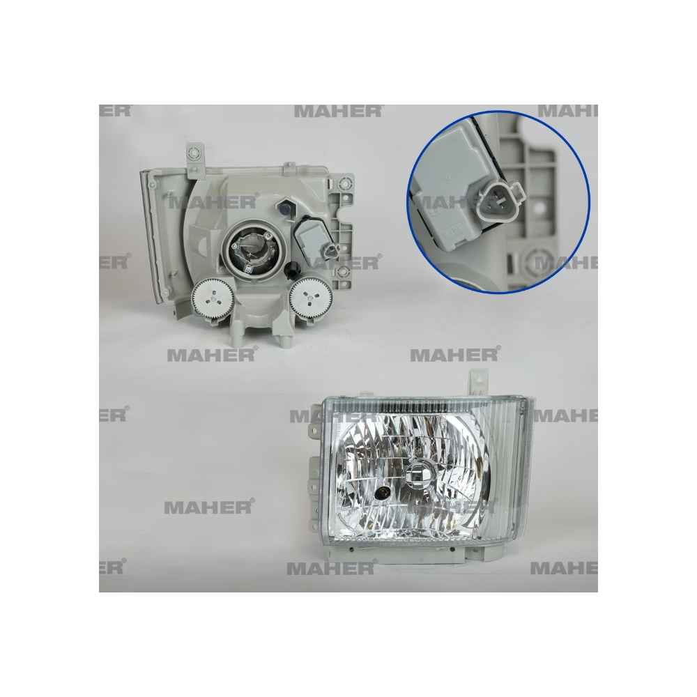 Nqr 10-18 Motorlu Sol Far - MHR-32385 - 8-98098482-1 
