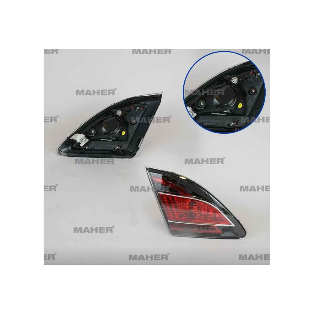 Mazda 6 08-10 İç Sol Stop Lambası - MHR-32501 - 216-1308L-LD-UE 