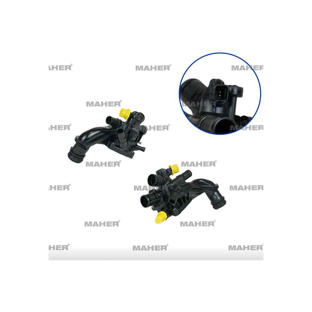 207 208 308 508 Rcz C4 C5 Rcz 07- 1 6i 16V Epc6 -Ep6 Gövdesi Termostat - 9808647080 MHR-32871 