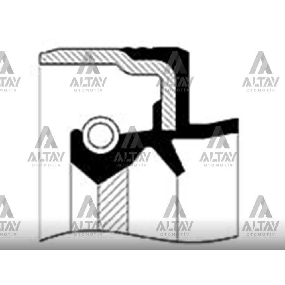 Palio Albea Doblo Linea Fiorino Sağ Çikiş Difransiyel- Keçe - SKT-041139-P - 55231144 