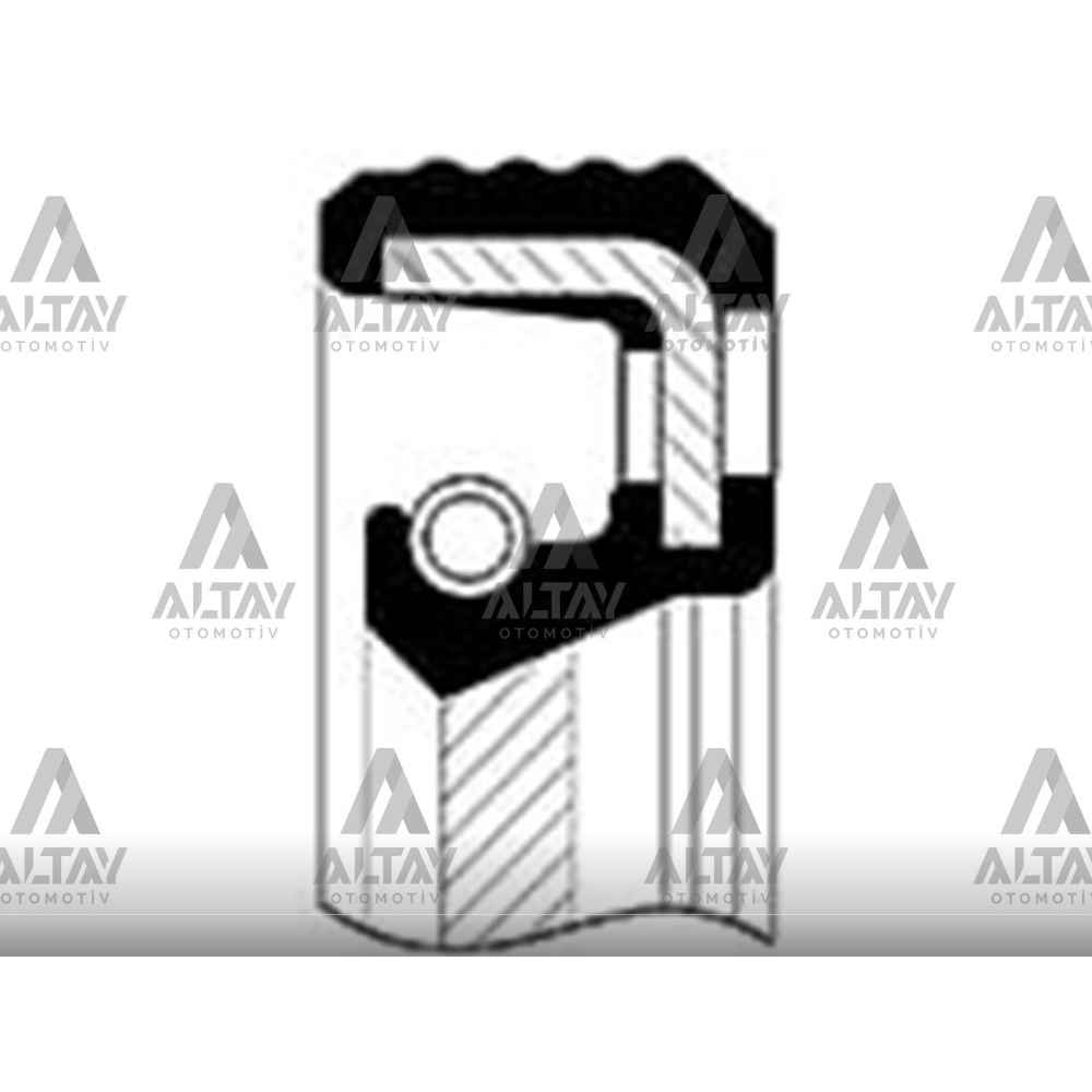 R11 R21 Kangoo Express 1.9D Megane 2.0 Sağ Çıkış Keçe Defransiyel - SKT-045789-P 