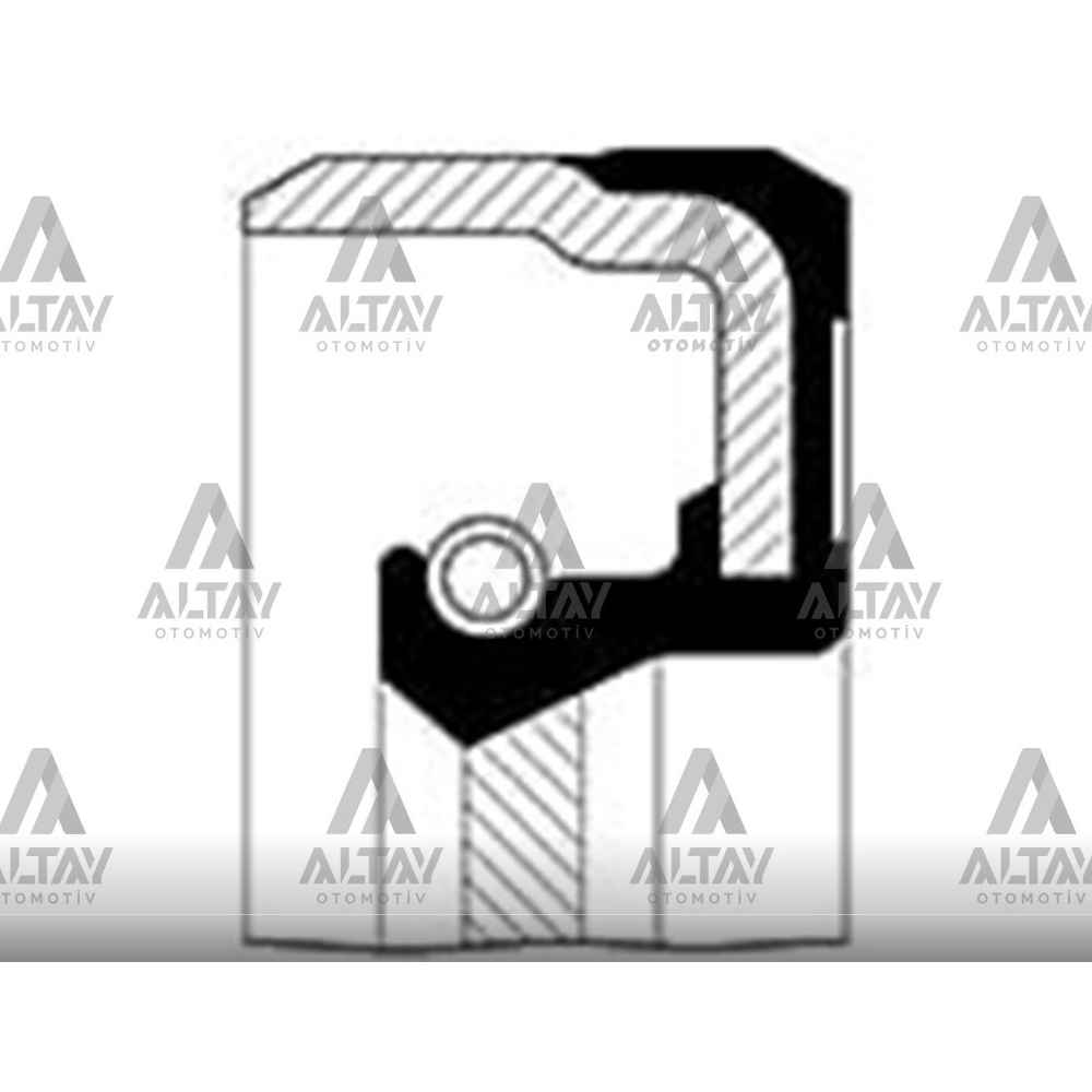 Transit M12-M15 Arka Şanzıman Keçe - SKT-045836-P - 878T7052AA 