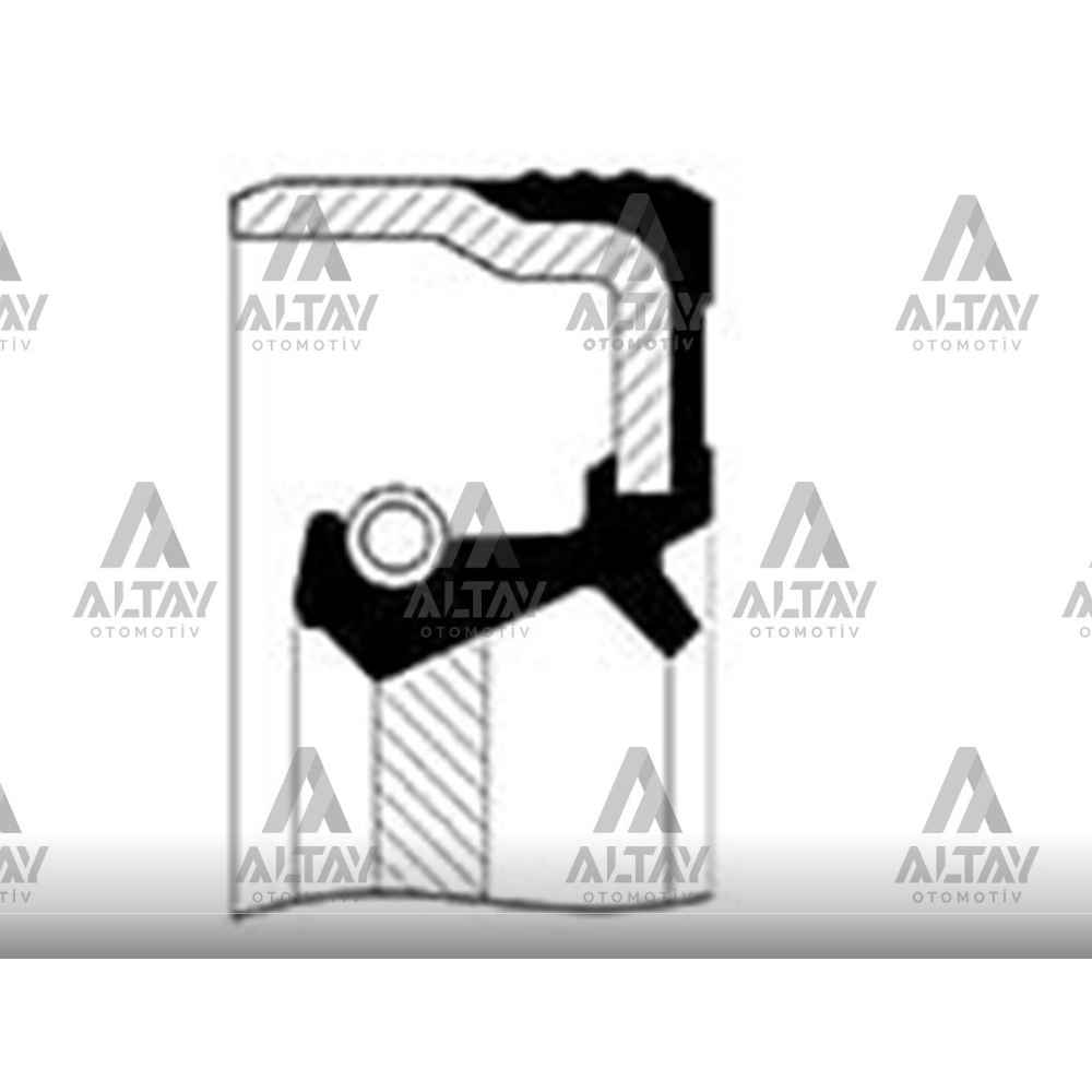 Uno Tıpo Tempra Palio Marea Arka 64X80X8 Keçe Krank - SKT-047640-V - 40004350-051477 