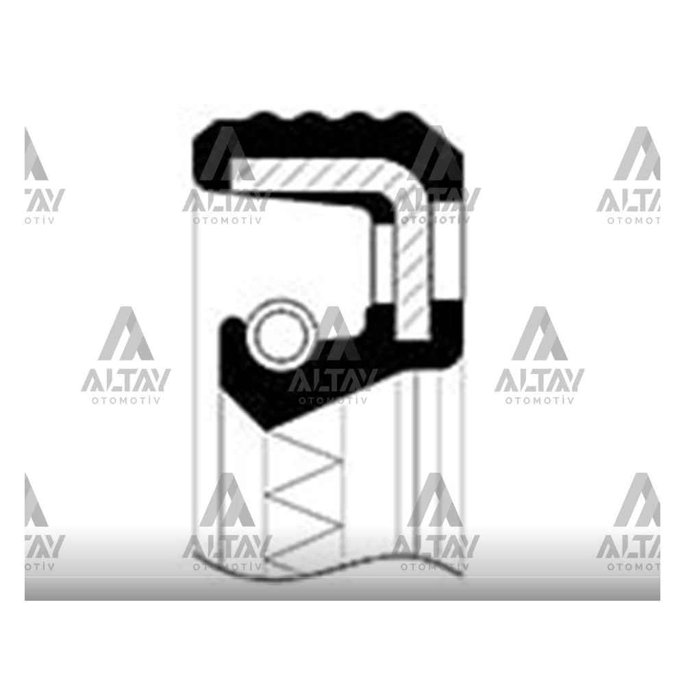 207 307 407 Sol Çikiş Difransiyel 40×58×11 3- Keçe - SKT-047872-P - 312127 