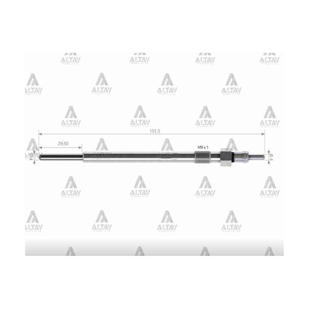 Stilo Bravo Chroma 1.9 Vectra Astra Signum 1.9 11V Kizdirma Buji isitma - 46792355 SVC-SV002 