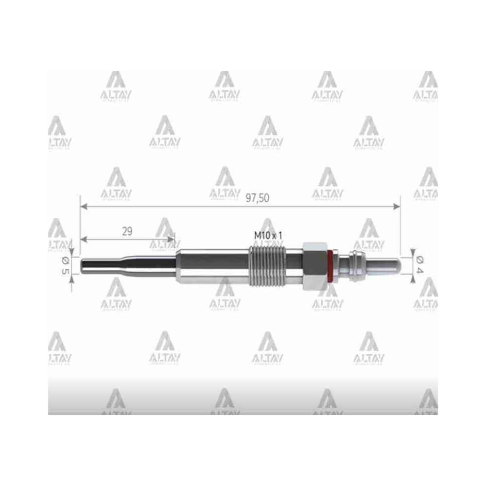 Caddy Golf5 Jetta 1.9- Kizdirma Buji isitma - SVC-SV010 - N10591603 