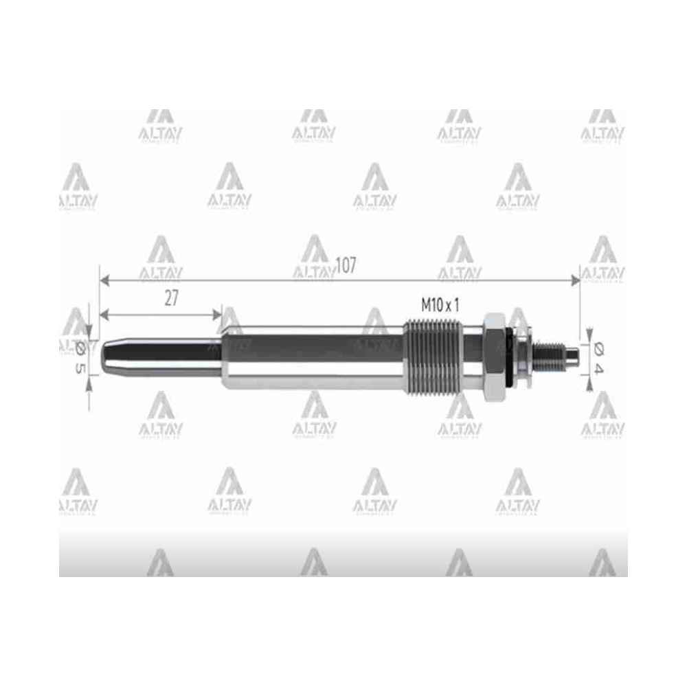 Grand Vitara Partner Berlingo C4 C5 2.0 Hdi 11V Kizdirma Buji isitma - SVC-SV022 - 596066 