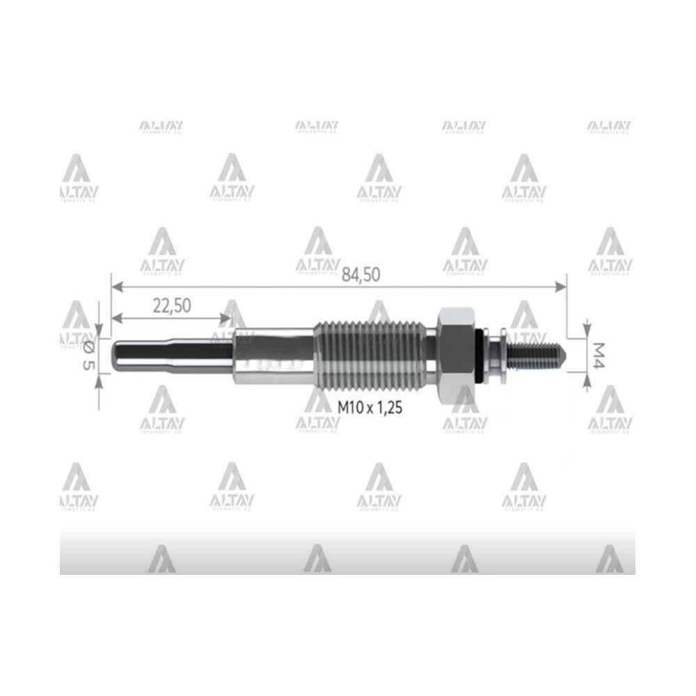 L-200 00-06 Şoklu 12V. Kizdirma Buji isitma - SVC-SV072 - MD301950 