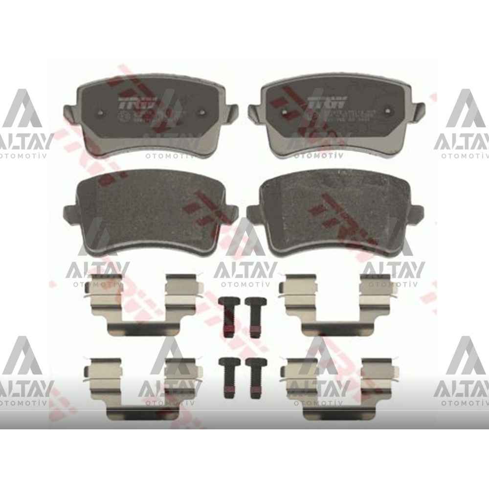 A4 08- Q5 09- A5 08- Arka Fren Balata - TRW-GDB1765 - 8K0698451A 