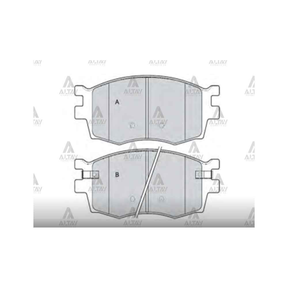 Accent 06-11 Era Rıo 06-11 i-20 09-14 Ön Fren Balata - TRW-GDB3420 - 58101-1GA00 