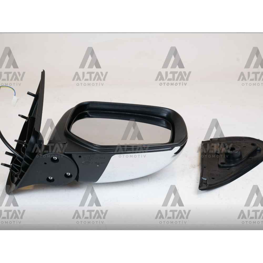 L-200 15-19 Elektrikli Isıtmalı Krom Sağ Ayna Dış Dikiz - TYV-7632B680 - 7632B680 