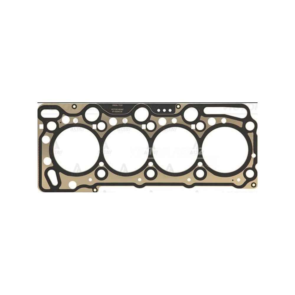 Corsa C 00-06 Astra G 98-07 Combo 01-12 1.7D 3 Kertik - Silindir Kapak Contası - 5607874 