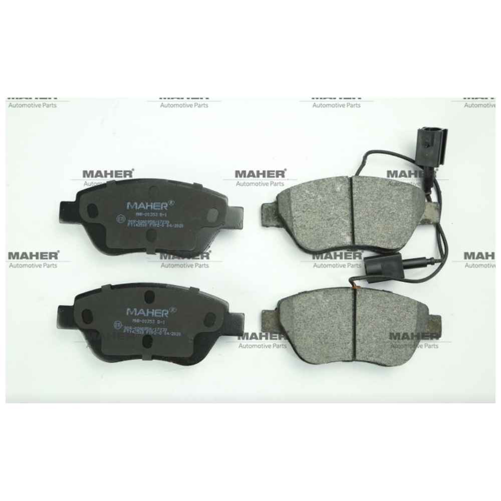 Fiorino 07- Nemo 07- Bipper 08- Punto Evo 09- Çift Fişli Ön Fren Balata - 77365857 