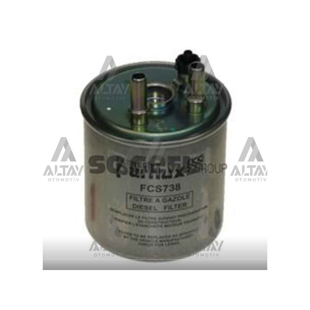 Kng-Lgn -Twng 1.5 08-Lgn 3.0 08- Su Sensör Yuvali yakıt Filtresi - 7701069023 PFX-FCS738 